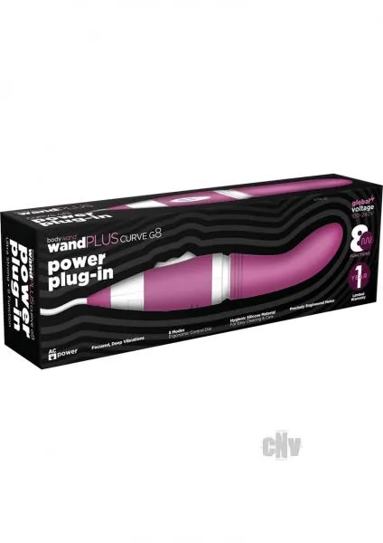BodyWand Bodywand Wand With Curve G8 Plug In Orchid Massager Female Sex Toys BodyWand Bodywand Wand With Curve G8 Plug In Orchid Massager Female Sex Toys
