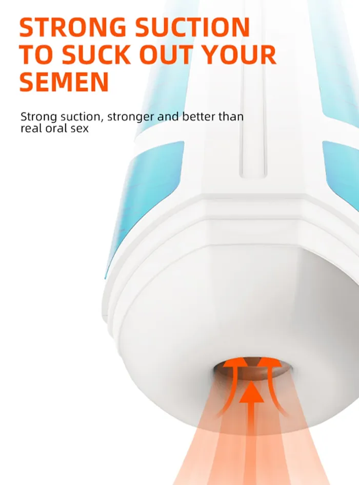 OOTYEMO Male Sex Toys Heated Male Masturbator