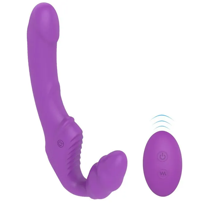  Female Sex Toys Vibrating Strap on Silicone Dildo Sex Toys