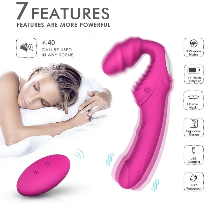  Female Sex Toys Vibrating Strap on Silicone Dildo Sex Toys