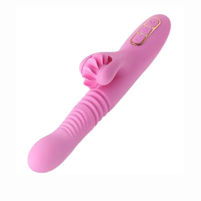 DIBE Auto Rotating Thrusting Rabbit Vibrator Dildo DIBE Female Sex Toys