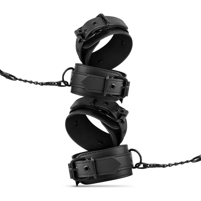 Anal Bedroom Fantasies Kinky Bondage Set 5 Pc Black