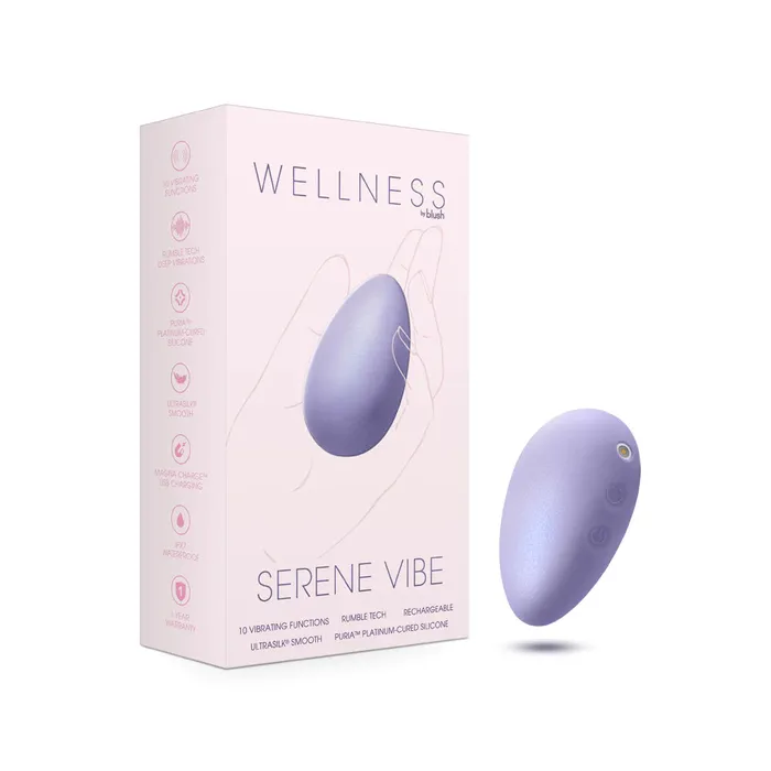 Blush Novelties Female Sex Toys Wellness Serene Full Body Personal Hand Held Massager