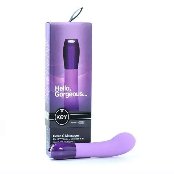 Vibrators Key by Jopen Ceres Classic Vibe G Spot Silicone Vibrator Massager Purple Jopen Vibrators Key by Jopen Ceres Classic Vibe G Spot Silicone Vibrator Massager Purple Jopen