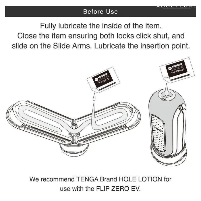 TENGA Male Sex Toys Tenga Flip Zero White Vibrating Masturbator