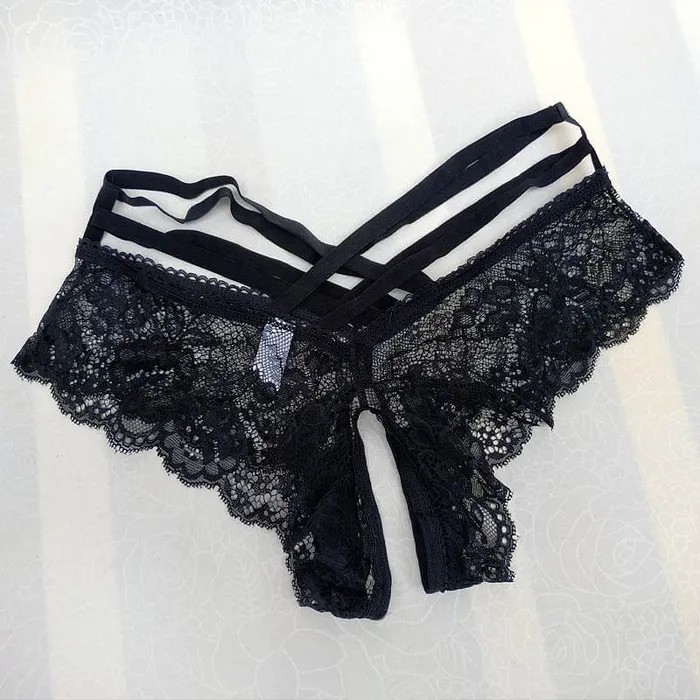 Sexy Mens Transparent Panties With Open Crotch Erotic Male Lace Underwear EVEs SECRETS Male Sex Toys