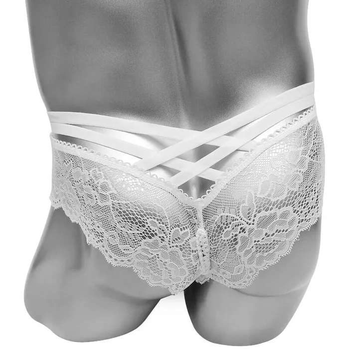 Sexy Mens Transparent Panties With Open Crotch Erotic Male Lace Underwear EVEs SECRETS Male Sex Toys